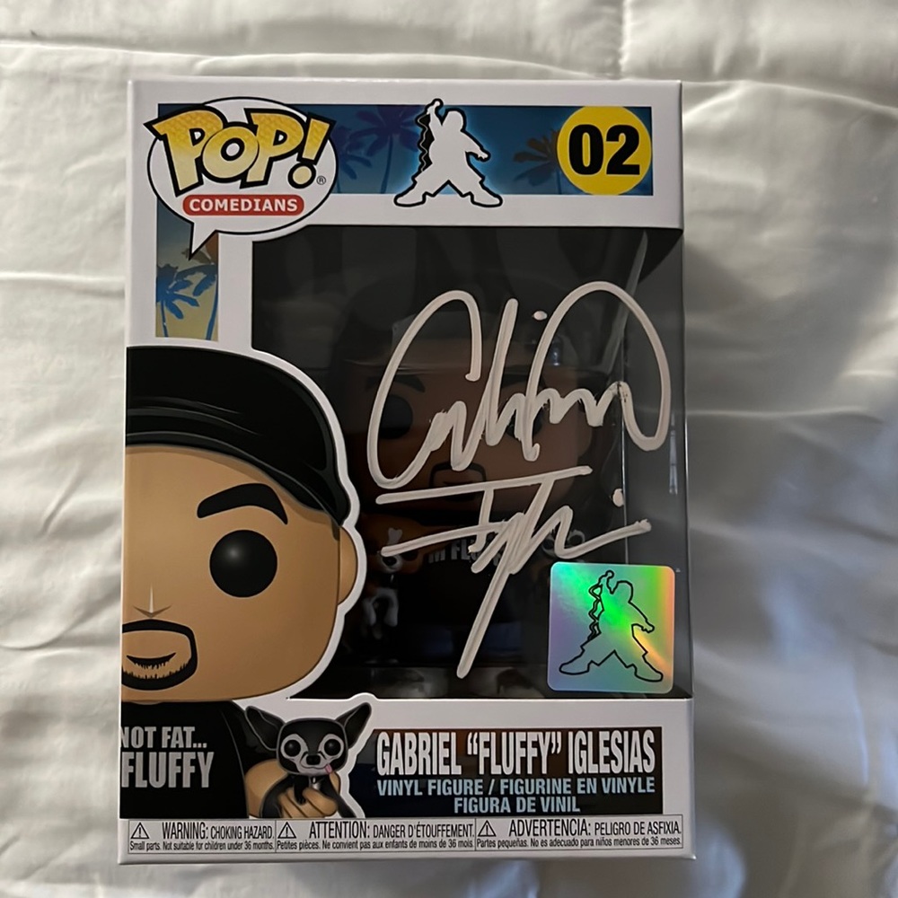 Gabriel Iglesias Funko Pop Autographed